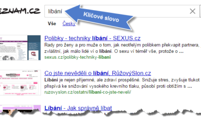Klíčové slovo "líbání" vyhledáno na Seznam.cz